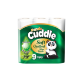 Panda 9pk toilet rolls green 3ply