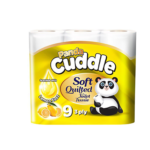 Panda 9pk toilet rolls lemon 3ply