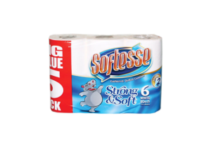Softesse 6pk toilet rolls 2ply
