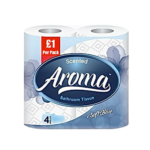 Daffodils 4pk toilet rolls blue 2ply