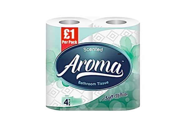 Aroma 4pk toile trolls green 2ply