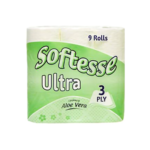 Softesse 9pk toilet rolls green 3ply