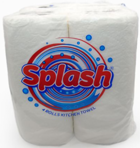 Splash 4pk kitchen towels