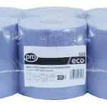 Jumbo centre feed roll blue