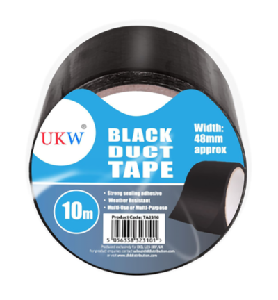 Duct tape 10m black