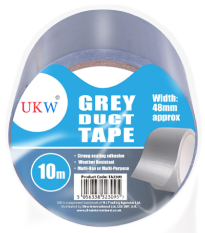Duct tape10m silver