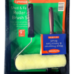 Shed & fence paint set w/tray