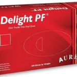 Clear Vinyl Gloves 100pk X large