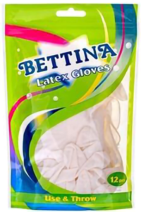 Latex gloves 12pk
