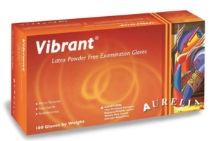 Latex gloves 100 pk large