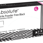 Black Nitrile gloves 100pk large