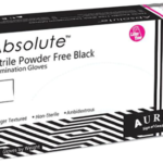 Black Nitrile gloves 100pk small