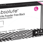 Black Nitrile gloves 100pk medium