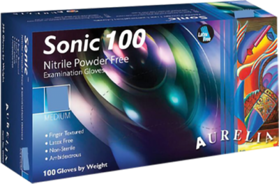 Blue nitrile gloves 100pk Xl arge