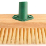 Cream broom head 11”