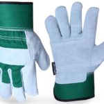 Cowhide leather gloves one size