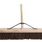 Bassine broom w/stick 24”