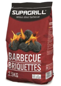 BBQ charcoal briquettes 2.5kg