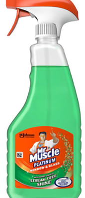 Mr Muscle 500ml Platinum Window & Glass Trigger