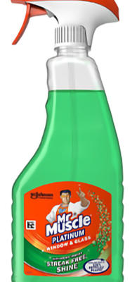Mr Muscle 750ml Platinum Window & Glass Trigger