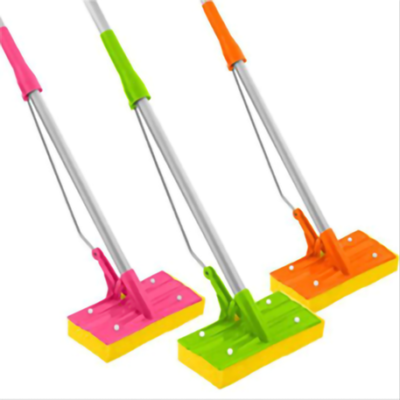 Squeeze sponge mops W/stick