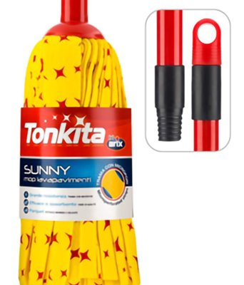High quality yellow mops w/stick