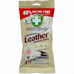 Greenshield wipes leather