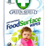 Greenshield wipes food surface