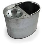 Metal mop buckets