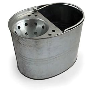 Metal mop buckets