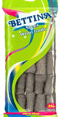 Kitchen steel wool rolls