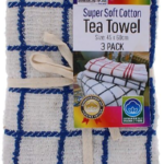 Luxury ribbon tea towels 3pk