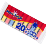 Coloured scourer 20pk