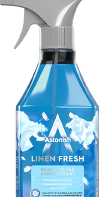 Astonish RTU disinfectant linen 550ml