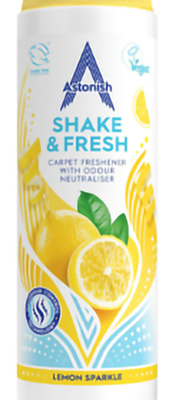 Astonish shake & fresh lemon sparkle 350g