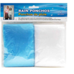 Hooded rain ponchos 3pk