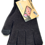 Unisex thermal touchscreen gloves