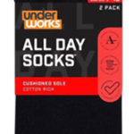 Men’s black socks 3pk