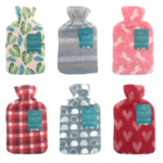 Hot water bottle with cover 2L