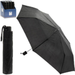 Black foldable umbrella