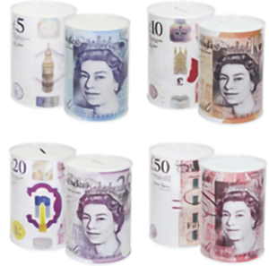 Small money tins
