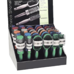 Hair brush in display