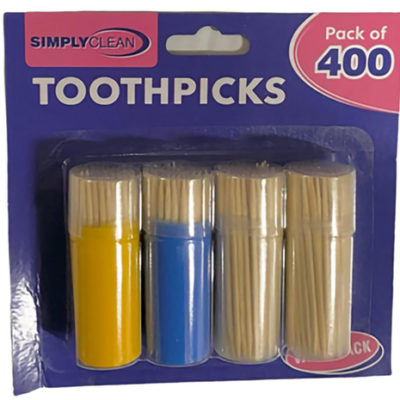 Tooth pick set 400pk