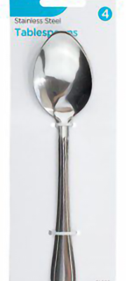 Stainless steel spoons 4pk