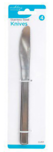 Stainles ssteel knives 3pk