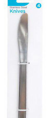 Stainles ssteel knives 3pk
