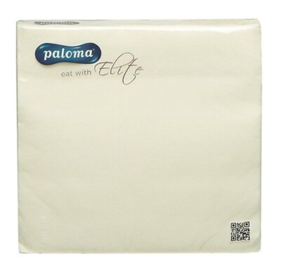Paloma cream napkins 100pk 1ply