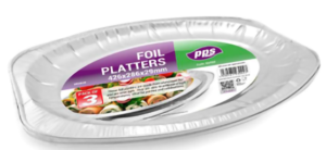 Medium foil platters