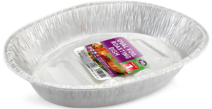 Foil Roasting oven dish single