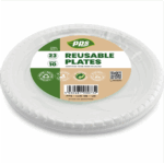 9" plastic plates 10pk